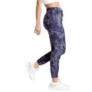 Athleta Farallon Printed Jogger-Midevil Violet, Size Medium
